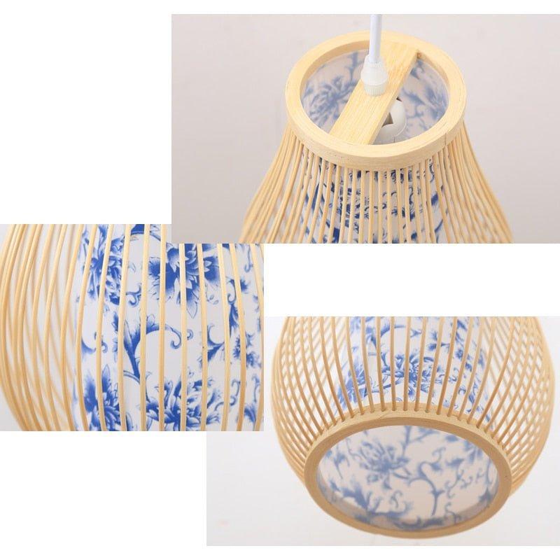 Handmade Natural Bamboo Chandelier